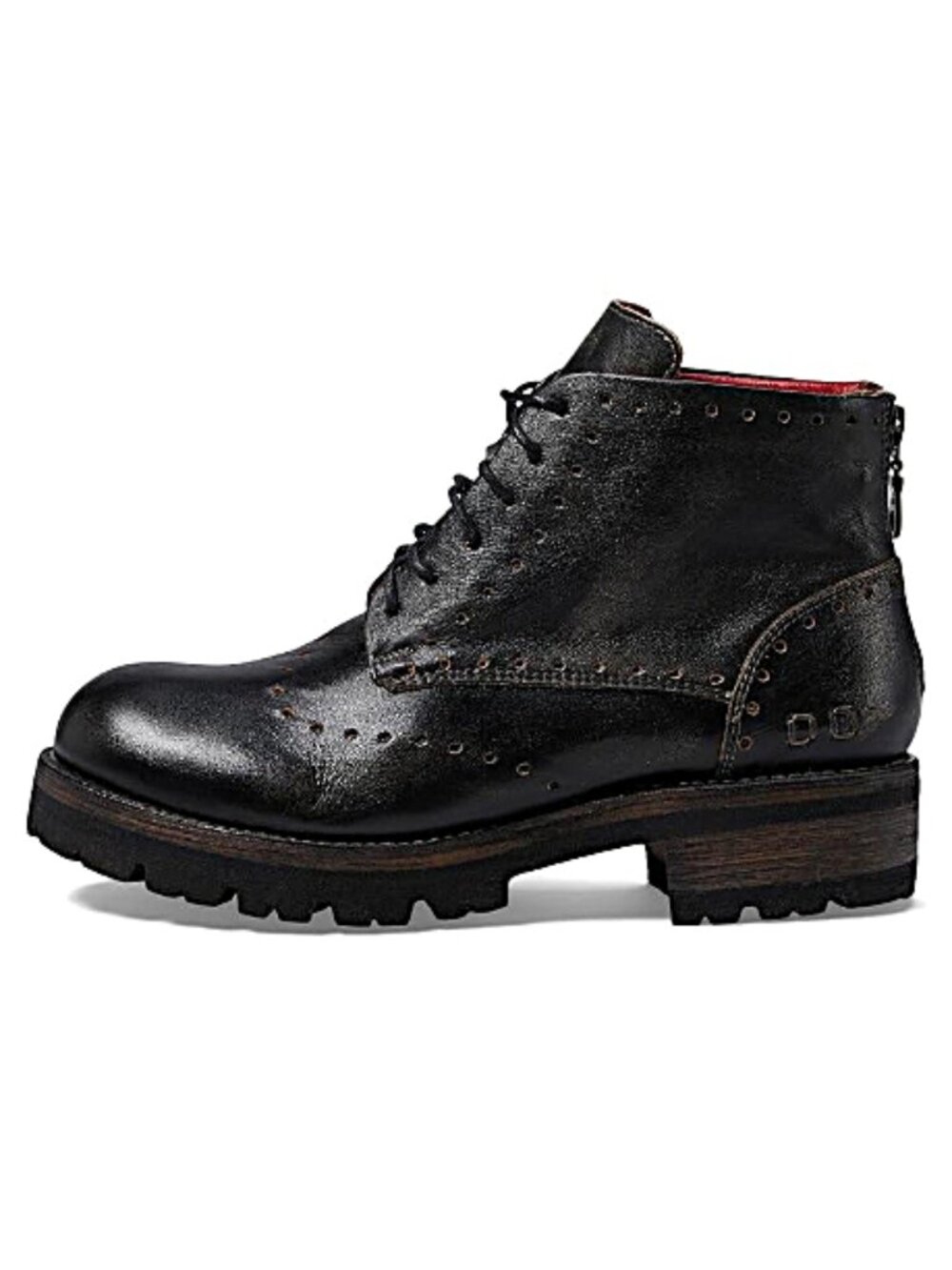 BED|STU QUATRO III Booties - Black Wash- - Picture 3 of 15